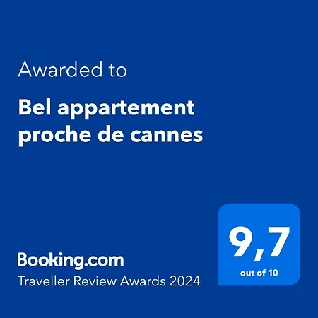 Bel Proche De Cannes Apartment *